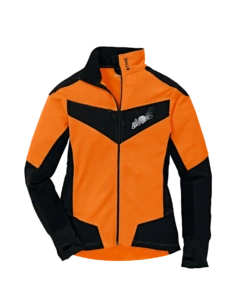 Fleecejack, DYNAMIC, maat M, fluo-oranje